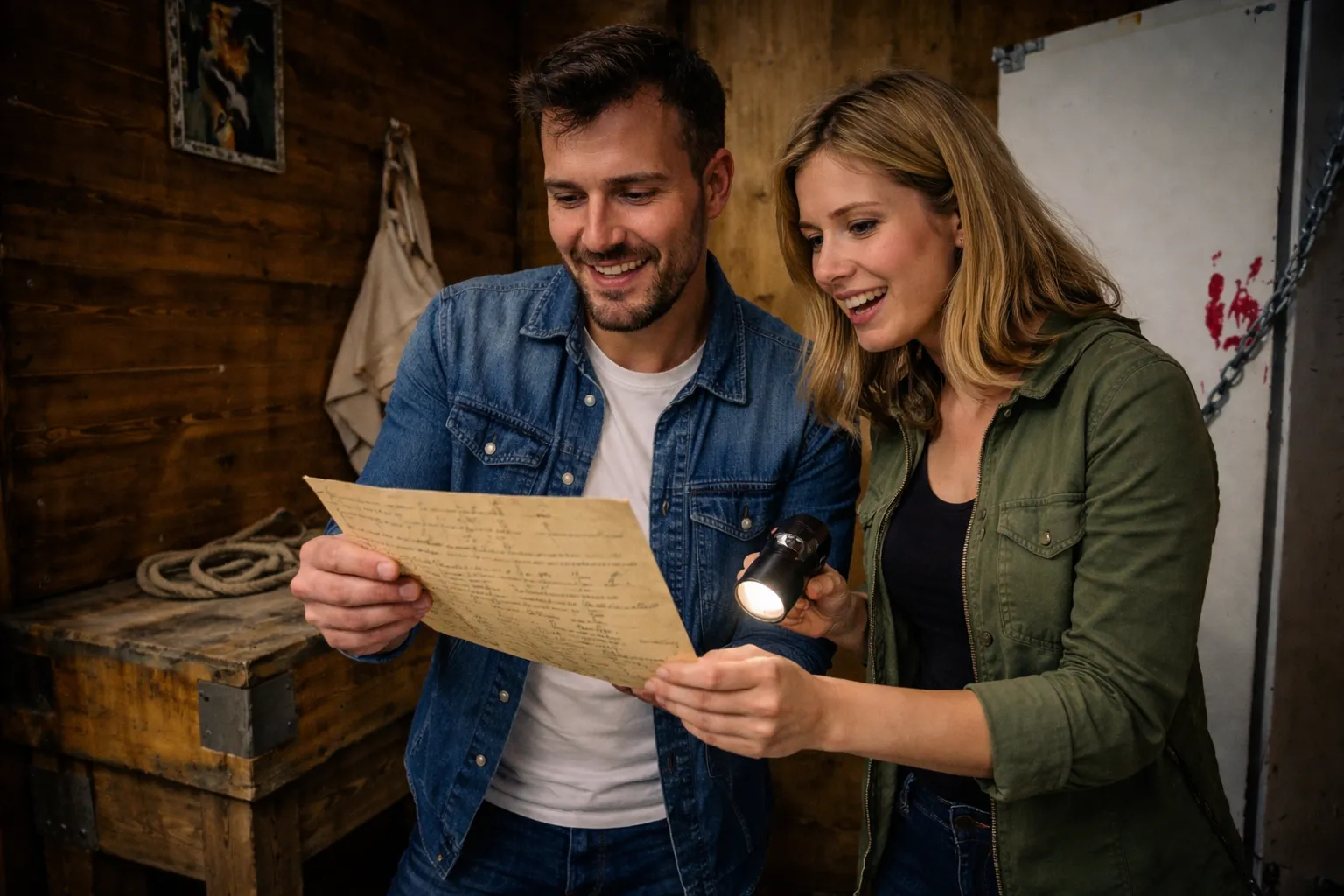 Ambiance angoissante de La Cabane sans Retour à Osny
